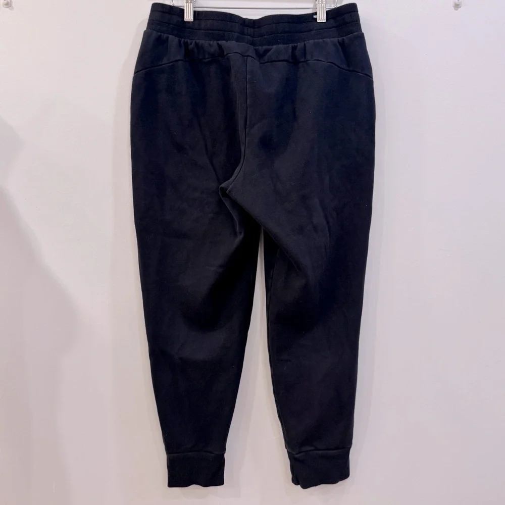 Puma Black Sweatpants with Tapered Fit and Elastic Waistband - Picture 3 of 3